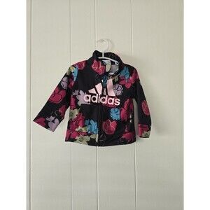 Adidas Floral Print Kids Jacket 12 Months Pre-Owned. Great Shape.